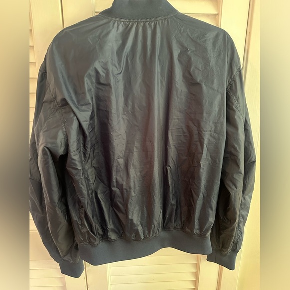 Tommy Jeans Navy Windbreaker Bomber Jacket - Picture 3 of 3